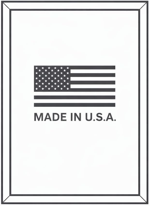 Craig Frames 18x36 Blue Picture Frame, Wall Decor for Art and Photos | A lightweight, shatter resistant acrylic front, made in the USA for a gallery display
