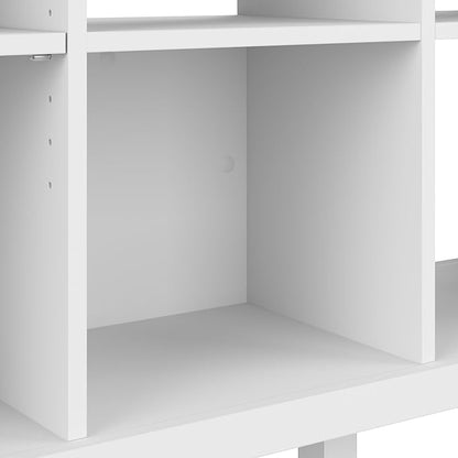 Bush Furniture Broadview 6 Cube Organizer in Pure White