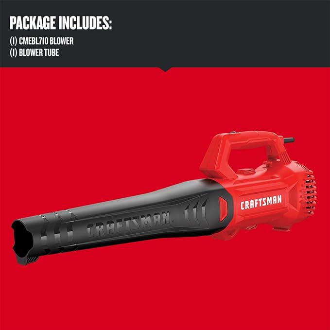 CRAFTSMAN 9 Amp Blower and 6.5 Amp 14-Inch String Trimmer Bundle