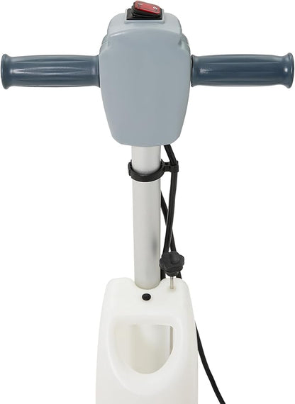 10" Heavy-duty Multi-Functional Floor Buffer Polisher Machine - Clean, Buff, Scrubb and Polish with Ease! Ideal for Carpets Too! Includes Optional Solution Tank, 2 Brushes and 3 Scouring Pads