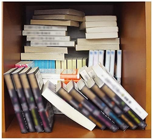 Bookshelf Innovation Made in Japan, Manga organizing kit (2Levels, Black)