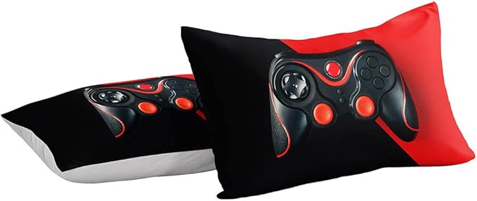Gaming Comforter for Boys Teen,Game Contoller Bedding Set for Boys Kids,Down Alternative Comforter for All Season,Gamer Home Decor for Boys Comforter Set (Comforter-game40, Twin)