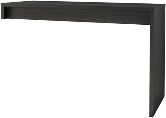 Nexera 211306 Reversible Desk Panel for Home Office, Black & Ebony