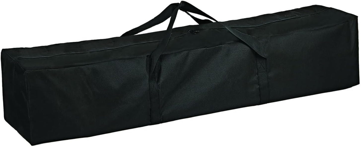 Oversized Hammock Storage Bag Heavy Duty Hammock Cover - 62''L x 10''W - Portable Steel Hammock Stand Carrying Bag with Strap Carry Holder - Durable and Waterproof, Black