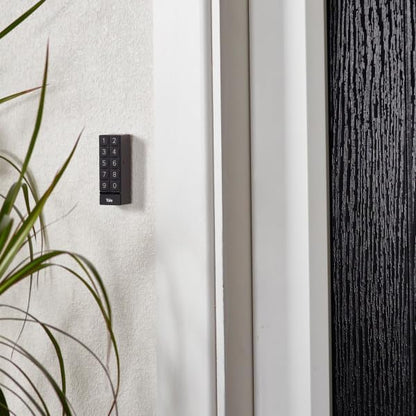 August Home Smart Keypad, Pair with Your August Smart Lock - Grant Guest Access with Unique Keycodes, Dark Gray