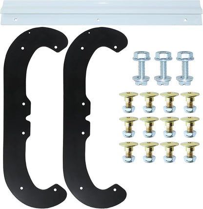 117-7700 Snow Blower Paddles with 117-7717 Scraper Blade Replaces Toro 117-7700 for Toro Power Clear 180 418ZE 418ZR 518ZE 518ZR 38282 38472 38473 38273 38283, 18" Power Clear Snowthrower