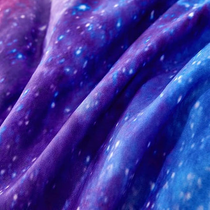 Purple Comforter Set for Girls,Galaxy Comforter Set for Boys Kids,Space Bedding Queen,Kids Comforter Set for Girls,Galaxy Bedding Set Queen with Pillowcases