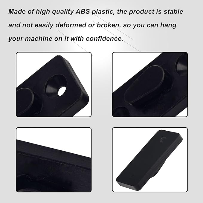 Leaf Blower Wall Mount Compatible with Milwaukee Leaf Blower M18 2724-20 2724-21, Plastic Wall Holder use for Hanging Leaf Blower - Mounting Bracket
