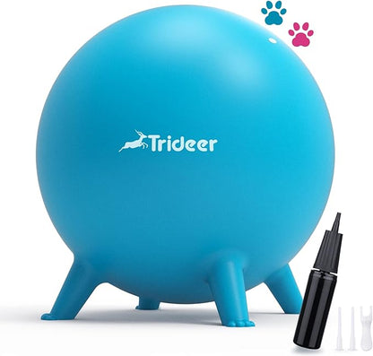 Trideer Flexible Seating for Classroom Elementary, Yoga Ball Chairs for Kids, Wobble Chair of School Supplies for Sensory Kids, Student Desk Chairs for Homeschool (Blue, 45cm)