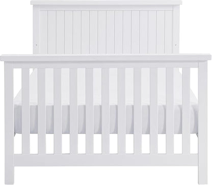 Everlee Crib to Full-Size Bed Conversion Kit, Whitewash