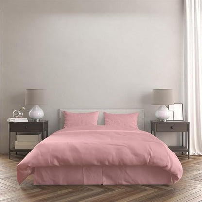 3 Piece Solid Color All Season Bedding Comforter Set Microfiber Soft Lightweight Bedding Set for Kids Teens Adults Room Decor with 1 Comforter and 2 Pillowcases King