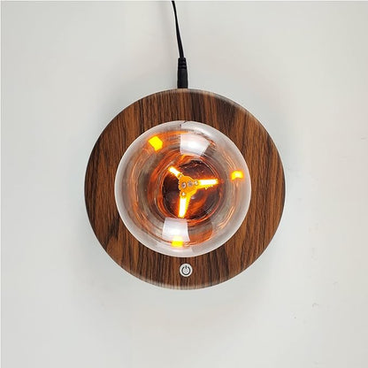 Levitating Bulb Lamp Magnetic Floating LED Light Desk Lamp Table lamp Night Light, 360 Degree Automatic Rotating Light for Unique Gifts Room Home Office Decor