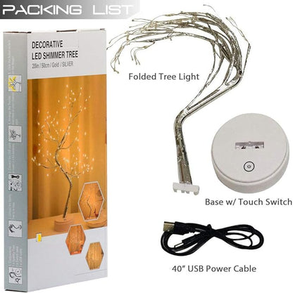 Bonsai Tree Light for Room Decor, Aesthetic Lamps for Living Room, Cute Night Light for House Decor, Good Ideas for Gifts, Home Decorations, Weddings,Christmas, Holidays and More (Warm White,108 LED)