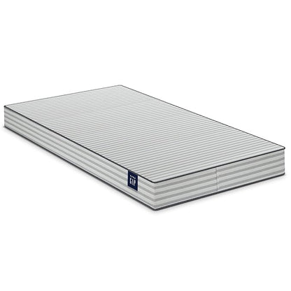 babyGap by Delta Children Charlie 6-in-1 Convertible Crib TrueSleep Crib and Toddler Mattress (Bundle), Bianca White
