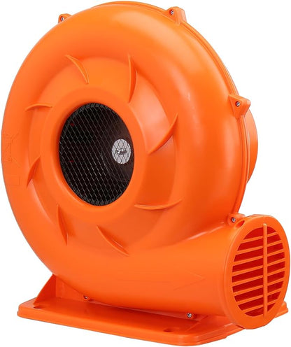 VEVOR Air Blower, 2-Speed Inflatable Blower, 1HP and 1.2HP, Portable and Powerful Bounce House Blower, Commercial Bouncy Castle Electric Blower, Used for Inflatable Bouncy Castle and Jump Slides