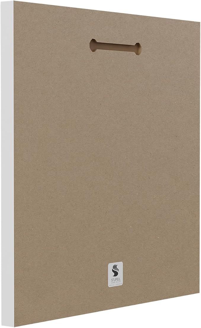 Stupell Home Décor Chef With Pizza Dough Wall Plaque, 12 x 0.5 x 12, Proudly Made in USA