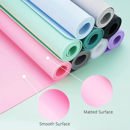 Silicone Mats for Kitchen Counter, Large Silicone Countertop Protector, Nonskid Heat Resistant Desk Saver Pad, Multipurpose Mat, Placemat (XL-28" x 20"x 0.06", Black)