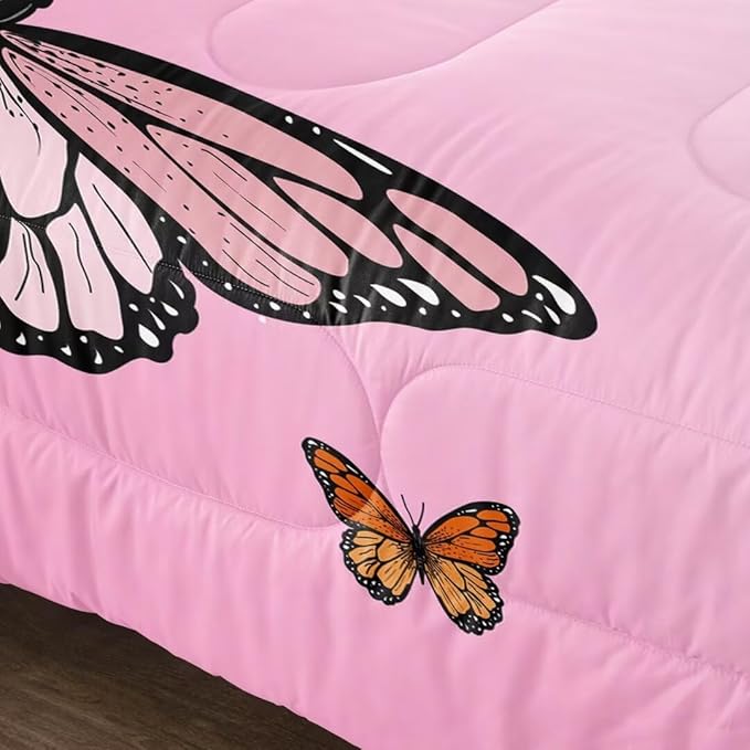 Black Girl Comforter Twin Sets,Black Girl Magic Bedding Set,African American Girl Comforter Set for Kids Teens,Cute Afro Melanin Princess Toddler Bed Set