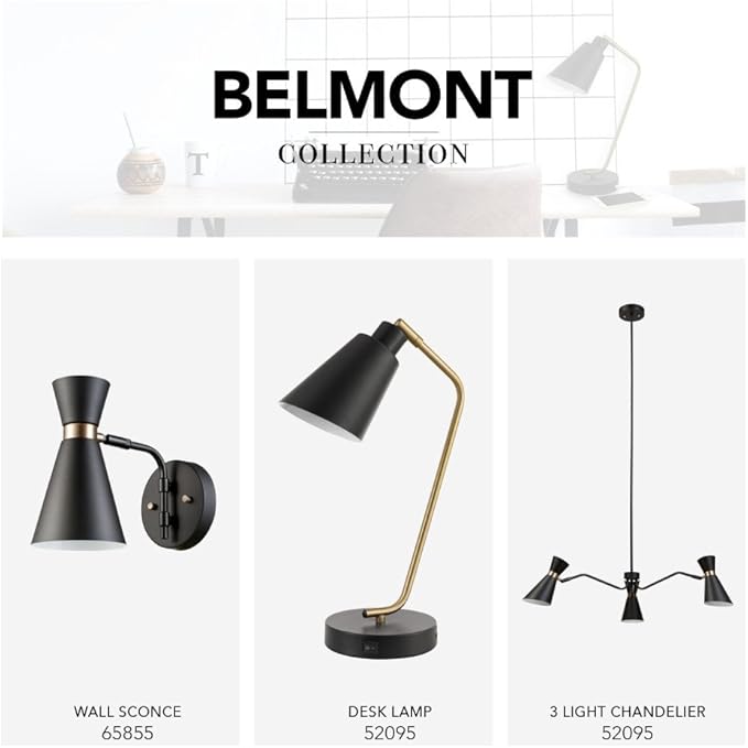 Globe Electric 52095 Belmont Desk Lamp
