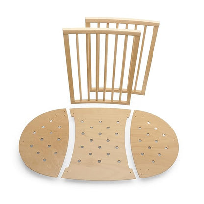 Stokke Sleepi Bed Extension, Natural - Convert Stokke Sleepi Mini Crib Into Stokke Sleepi Bed - Suitable for Children Up to 3 Years - Mattress Sold Separately - Extends Bed to 50 Inches