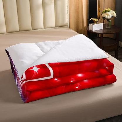 Erosebridal Basketball Comforter Set Queen for Kids Boys Teens Men,Sport Basketball Bedding Set Ball Games Down Comforter Red Blue Basketball Court Quilt Duvet Set Sports Room Decor 2 Pillow Cases