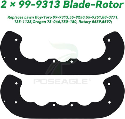 99-9313 Snow Blower Paddles with 133-5585 Scraper Blade for Toro Power Clear 721 621 721E 621E 210R 621R 721R 418 ZE 221E 221QE 221QR 221R 421QE 421QR 621QZE 621QZR 621ZE 621ZR Snowthrowers