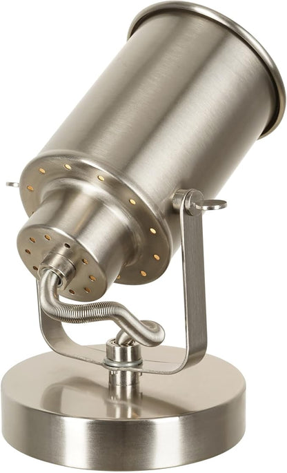 Catalina Lighting 18775-016 Modern Multipurpose Spotlight Desk or Wall Mount Accent Lamp, LED Bulb Included, 6", Brushed Nickel