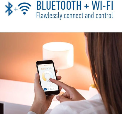 Cree Lighting Connected Max Smart Led Bulb Par38 Outdoor Flood Tunable White + Color Changing, 2.4 Ghz, Compatible with Alexa and Google Home, No Hub Required, Bluetooth + WiFi, Pack of 4
