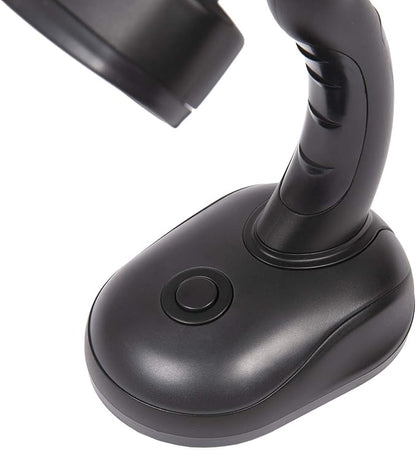 IdeaWorks ZB6173BLK Black S/2 LED Desk Lamps-Matte