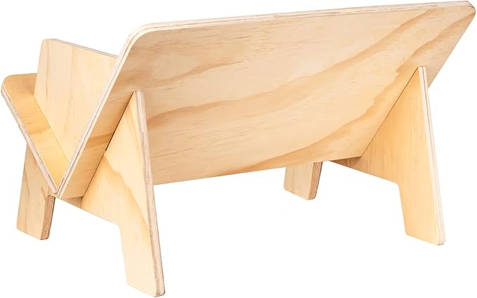 Wooden Tilted Tabletop Bookshelf， Kids Bookcase， Rustic Desktop Storage Organizer Display Bookshelf， Wooden Tabletop Tilted Bookcases for Books， CDs