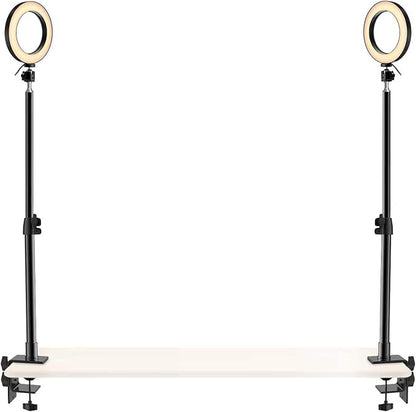 Gaming Light for Desk, Streaming Light with Desk Clamp Stand for Twitch