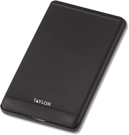 Taylor High-Precision Digital Portioning Scale with Cover, 16OZ/500G, Black