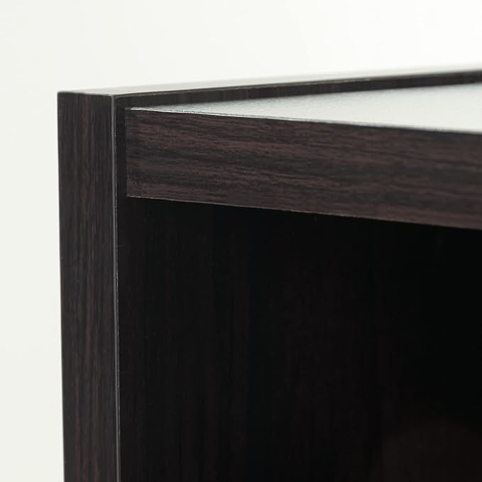 Sauder Beginnings 3 Bookcase/Book shelf, L: 24.57" x W: 11.50" x H: 35.28", Cinnamon Cherry finish