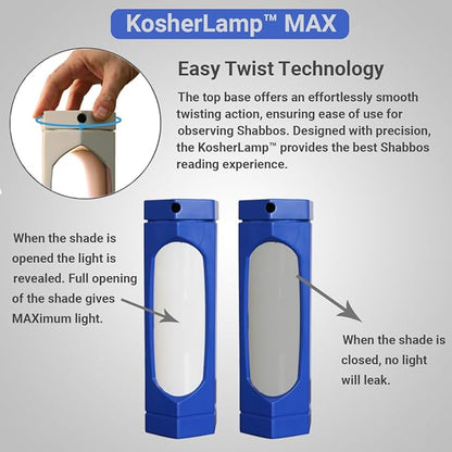 KosherLamp™ Max - Blue by Kosher Innovations™