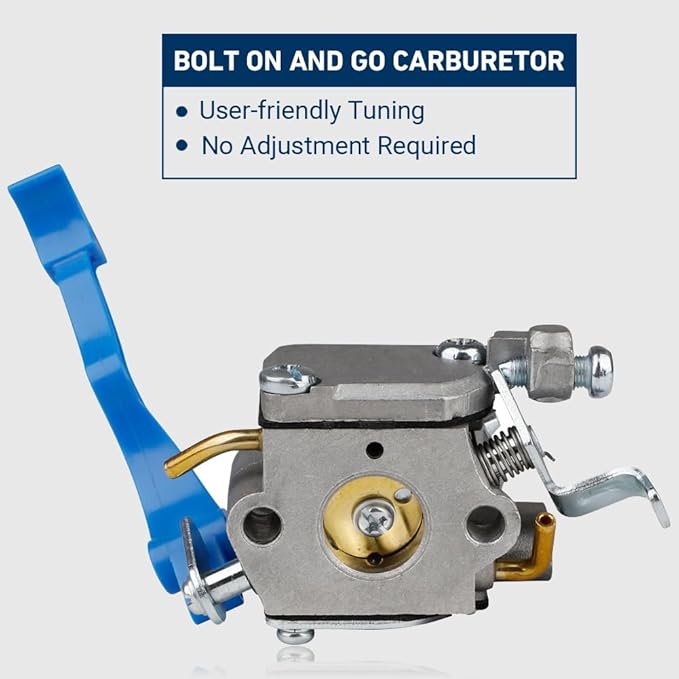 Huztl 125BV Carburetor Kit for Husqvarna 125B Handheld Leaf Blower 590460102