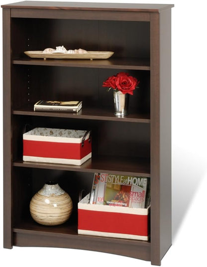 Prepac Home Espresso 4-shelf Bookcase