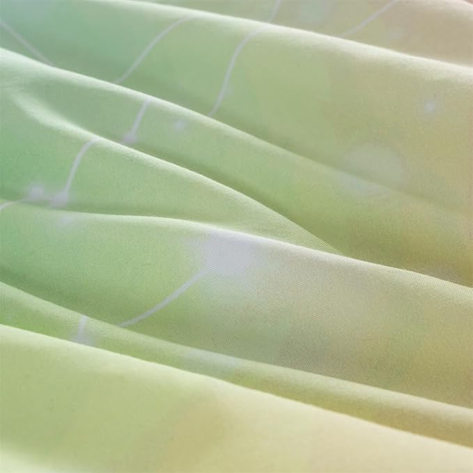 Holawakaka Tie Dye Constellation Print Rainbow Ombre Comforter Set Queen Size Girls Boys Gradient Galaxy Bedding Sets Teens Boho Bed Set(Multi,Queen)