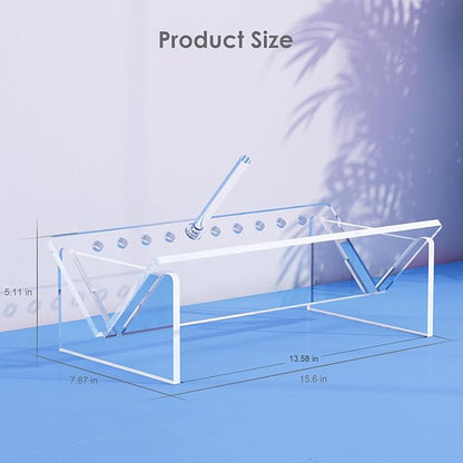 Acrylic Desk Bookshelf,Small Desktop Bookcases Clear Book Shelf Organizer for Home Office School,Book Stand Display Rack for CDs Magazines Books