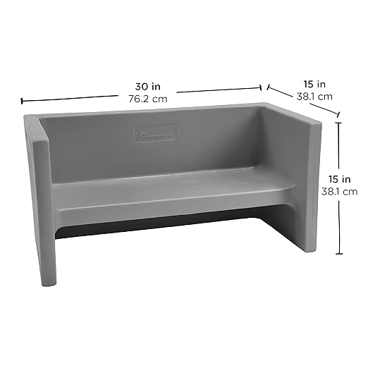 Children's Factory 3-in-1 Adapta-Benches for Kids, Flexible Seating Classroom Furniture, 3-Pack Kids Chair Set