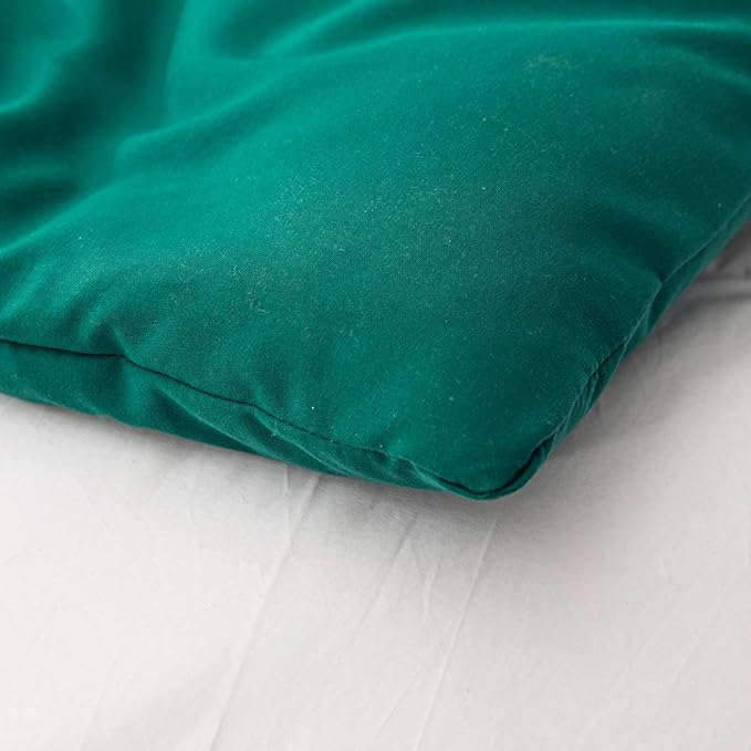 Solid Green Comforter Set Full Pure Emerald Green Soft Lightweight Green Beddig Quilt Set for Men Women Teens Adult Durable Green Full Blanket(Full(80''x90''), Green Comforter)