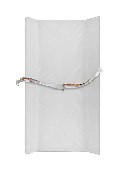 Delta Children Abby Convertible Crib 'N' Changer + Changing Pad and Cover [Bundle], Bianca
