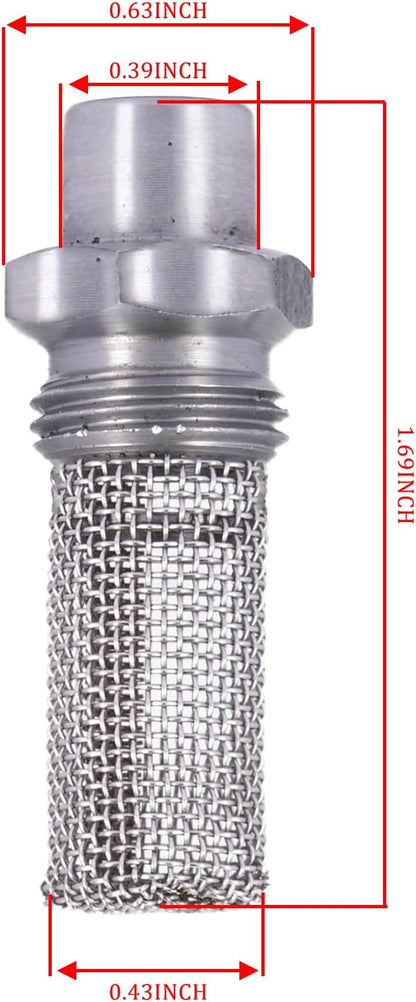 Stub Spark Arrestor with 4241 140 4400 HD2 Air Filter Tune Up Kit for STIHL BG45 BG46 BG55 BG56 BG65 BG85 BG86 BG86C BR45C SH55 SH85 SH56 Leaf Blower Parts