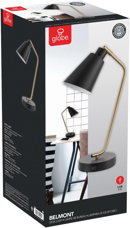 Globe Electric 52095 Belmont Desk Lamp