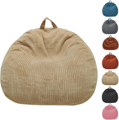 Bean Bag Chairs (No Filler),Bean Bag Cover,Stuffed Animal Storage Bean Bag,Toddler Bean Bag,Bean Bag for Adults,Kids,Teens,Large bean bag