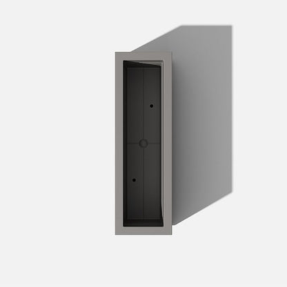 Veradek Block Series Long Box Planter - Large Rectangular Planter for Indoor or Outdoor Patio/Porch | Durable All-Weather Use with Drainage Holes | Modern Décor for Tall Plants, Flowers or Shrubs