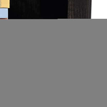 Sauder Miscellaneous Storage 3-Shelf Bookcase/ book shelf, Estate Black finish