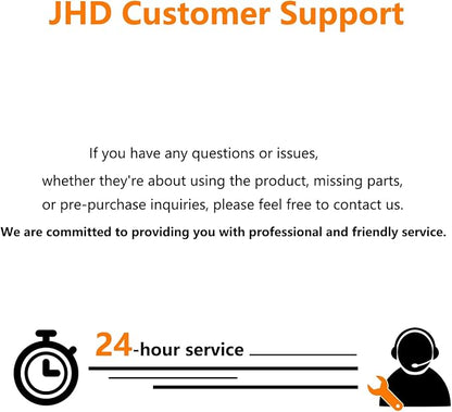 JHD LED Desk Lamp with Clamp - Adjustable 3 Modes, 10 Brightness Levels, USB Eye Caring Flexible Gooseneck Desk Light, Perfect for Home Office, Dorm Room, Bed Headboard,Nail, Clip On Light, Black