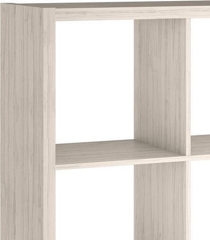 ClosetMaid 4589 Decorative Open Back 9-Cube Storage Organizer, Bleached Walnut