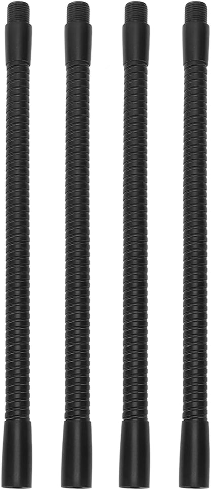 Desk Lamp Gooseneck Hose, Flexible Flexible Lamp Hose Break Proof 4 Pcs for Lighting Fitting (20cm)