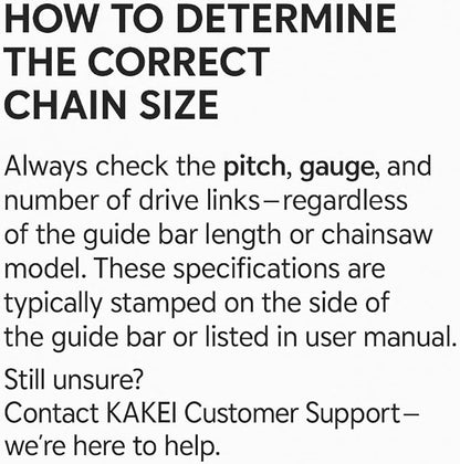 KAKEI 12 Inch Pole Saw Chain for Stihl 1/4" Pitch .043" Gauge 64 Drive Links Chainsaw Chain - 71PMM3 64 for Stihl Pole Saws (3 Chains) - Semi Chisel
